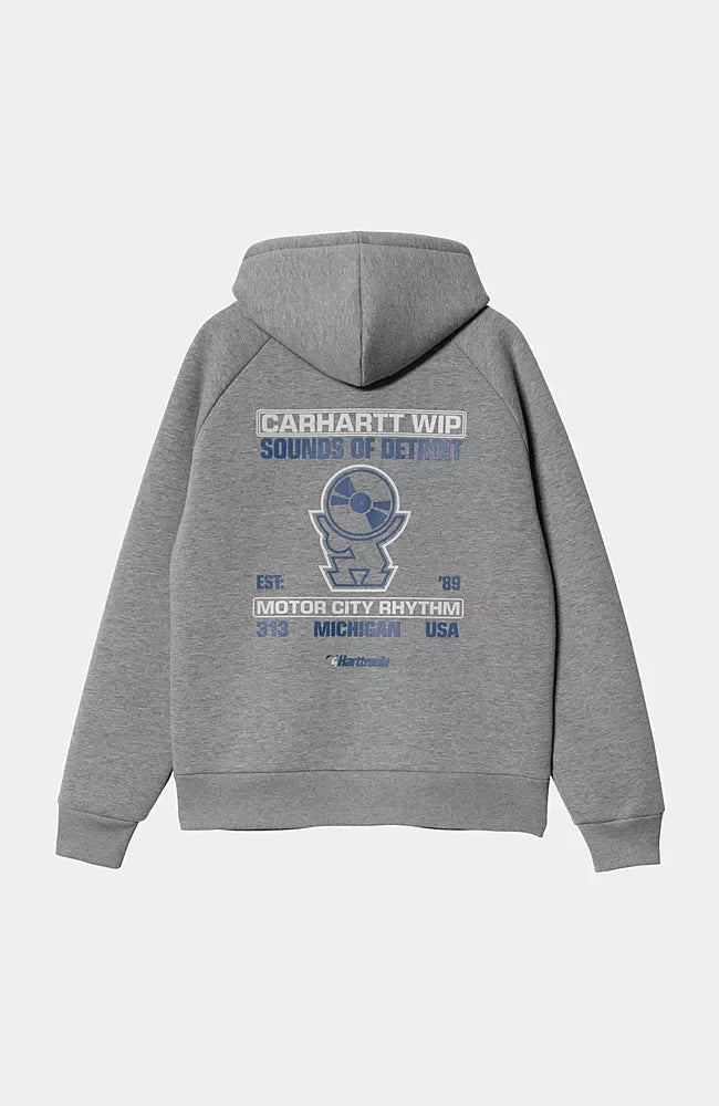 Veste Carhartt Wip HARTTRONIX CAR LUX HOODED JKT6 Dark Grey Heather