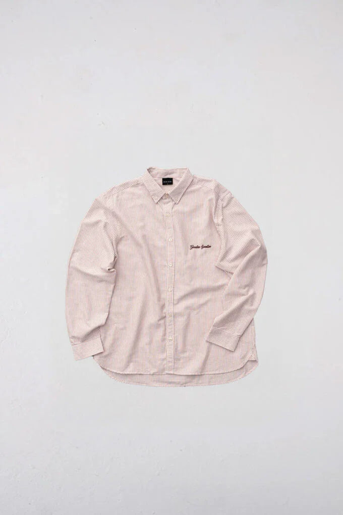 HERITAGE OXFORD L/S SHIRT Bordeaux