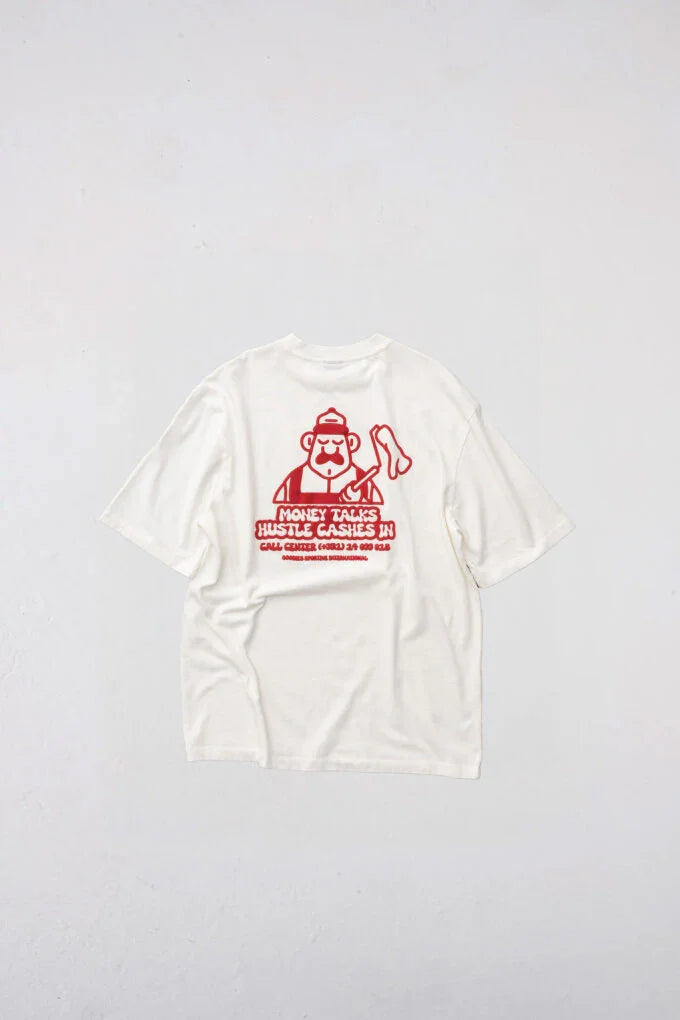 MONEY TALKS S/S TEE Blanc