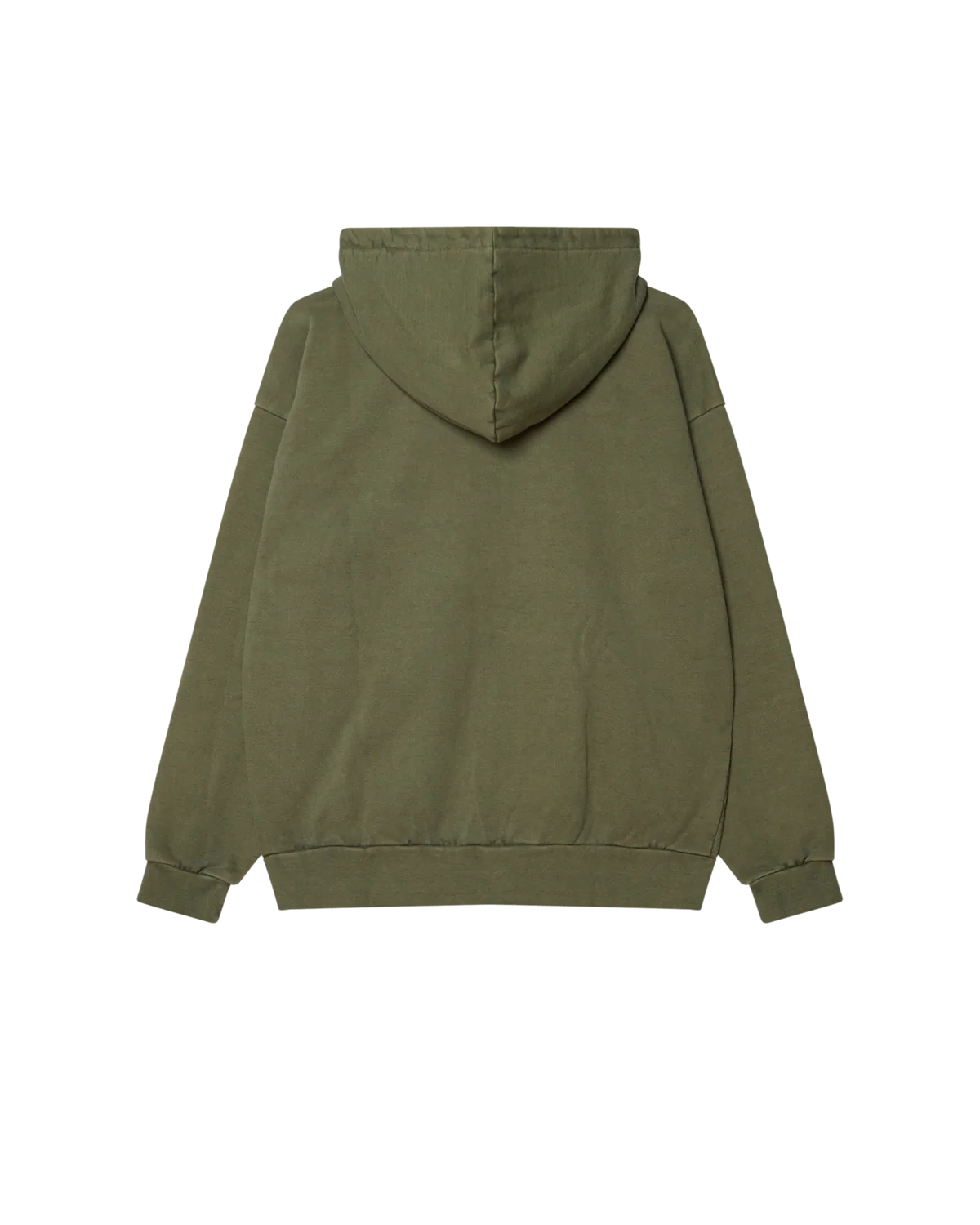Obey Lowercase Pigment Zip Hood Jacket Pigment Deep Lichen Green