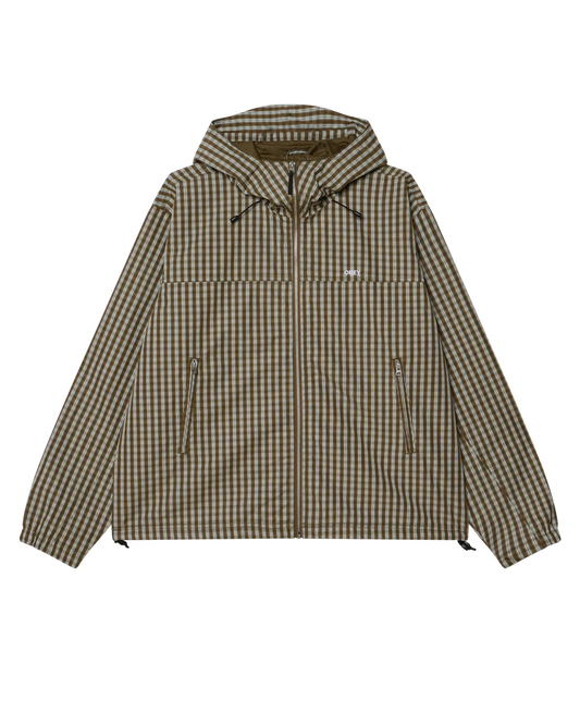 Obey Vista Plaid Jacket Plaid Multi