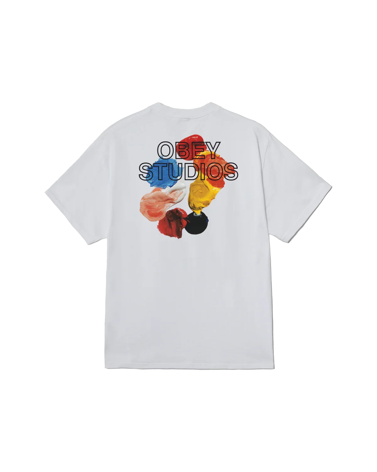 Obey Studios Palette Tee White