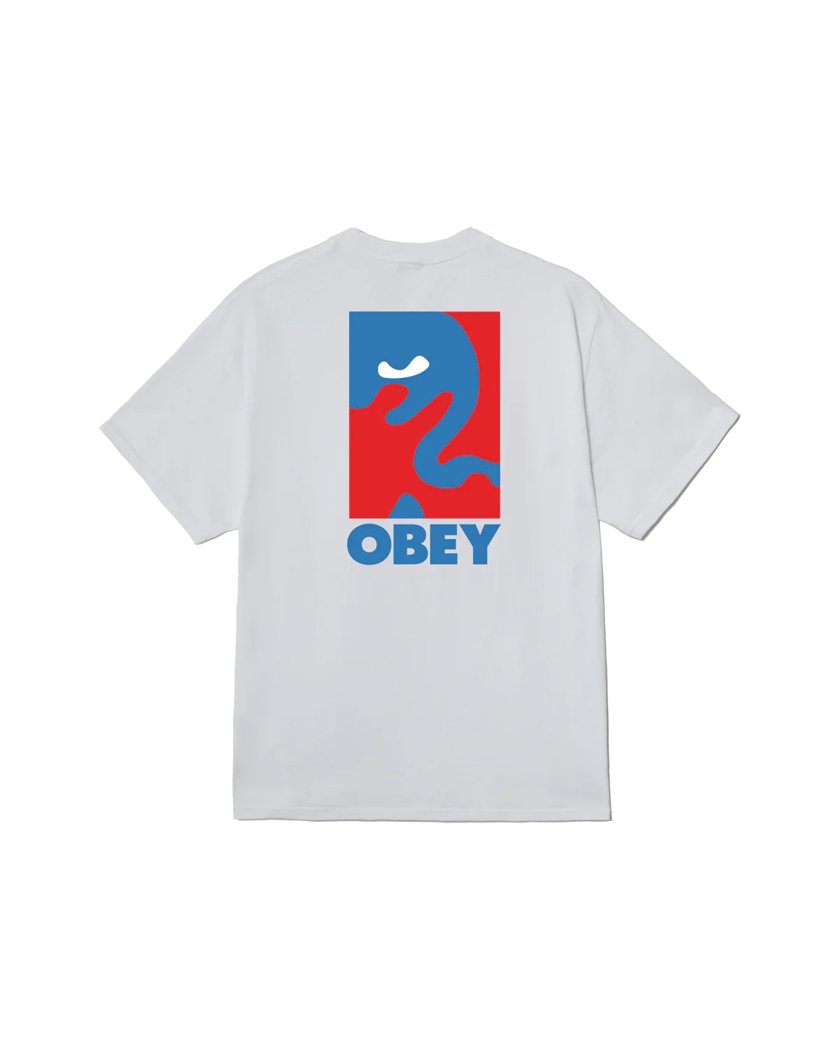 Obey Cropped Icon Tee White