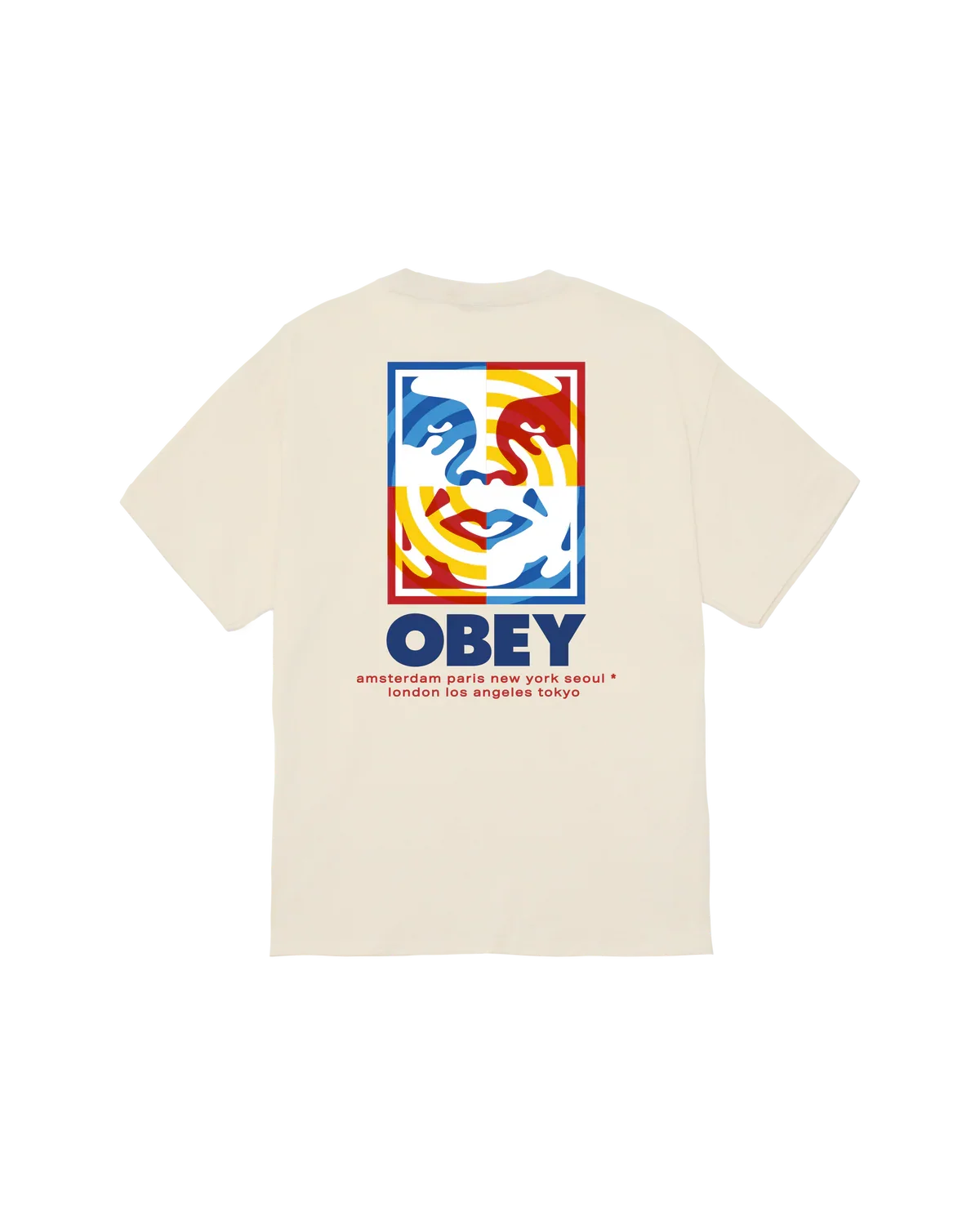 Obey Target Icon Tee Cream