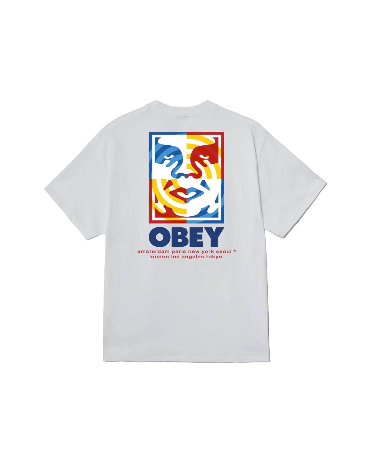 Obey Target Icon Tee White