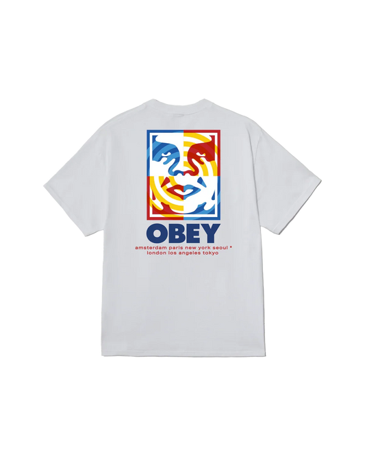 OBEY TARGET ICON S/S TEE White