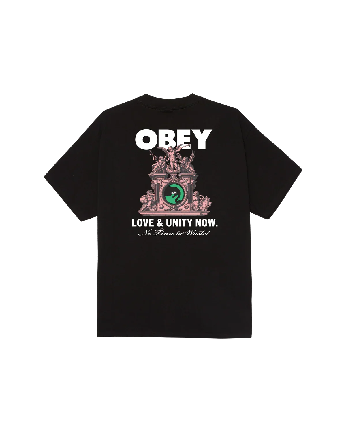 OBEY LOVE & UNITY S/S TEE Black