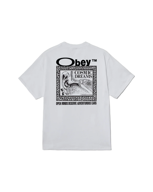 OBEY COSMIC DREAMS S/S TEE White