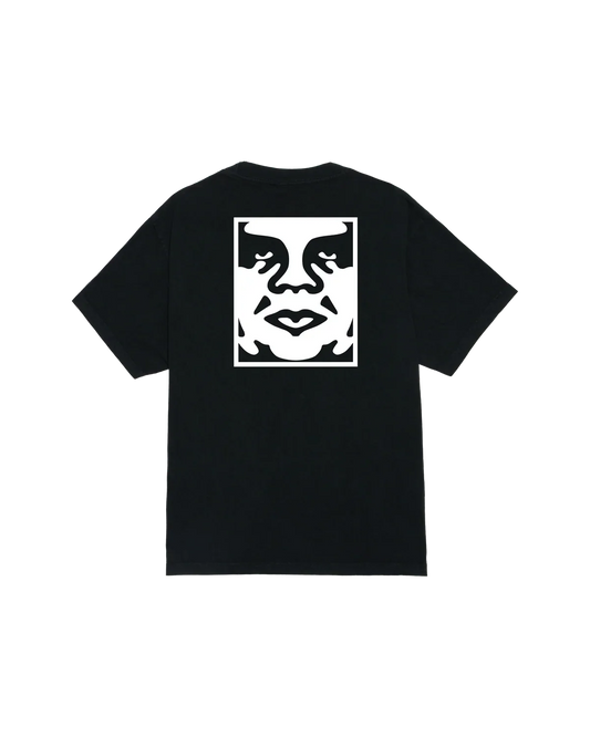 OBEY BOLD ICON FACE PG S/S TEE Pigment True Vintage Black