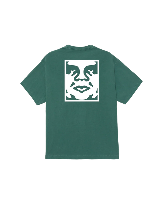 OBEY BOLD ICON FACE PG S/S TEE Rain Forest