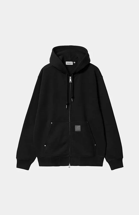 Veste Carhartt Wip HOODED ELDON SWEAT JACKET Black