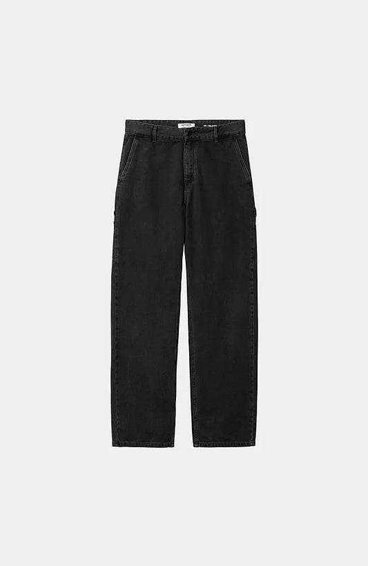 W PIERCE PANT DENIM Black stone washed