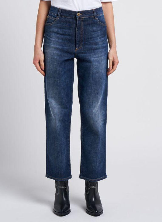 BAY CRUISE HIGH WAISTED JEAN Melody Blue - Uptown 42