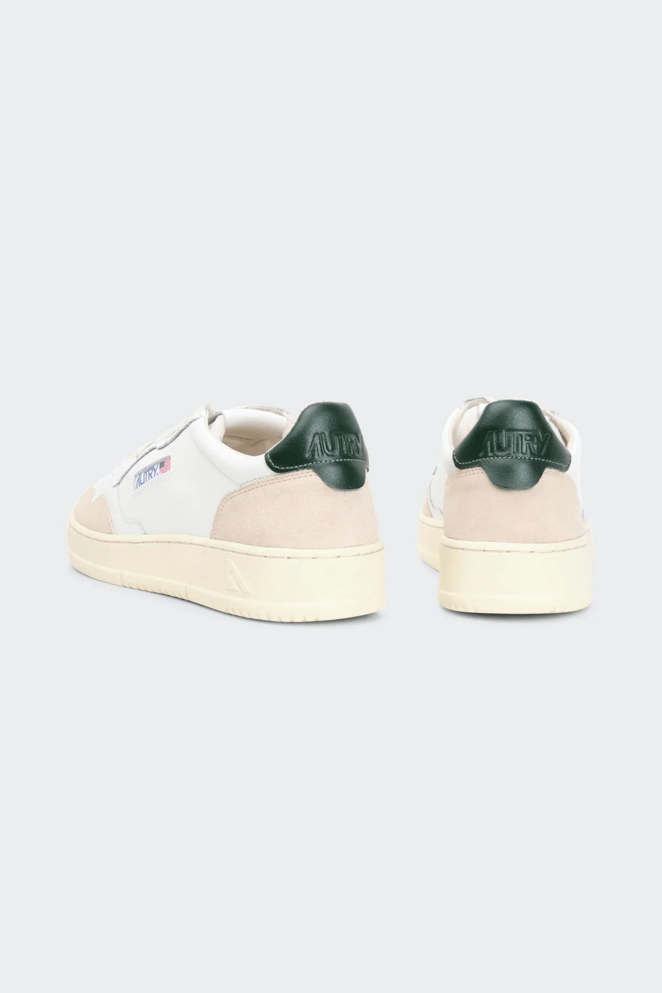 MEDALIST LOW Leather Suede WHITE MOUNTAIN - Uptown 42