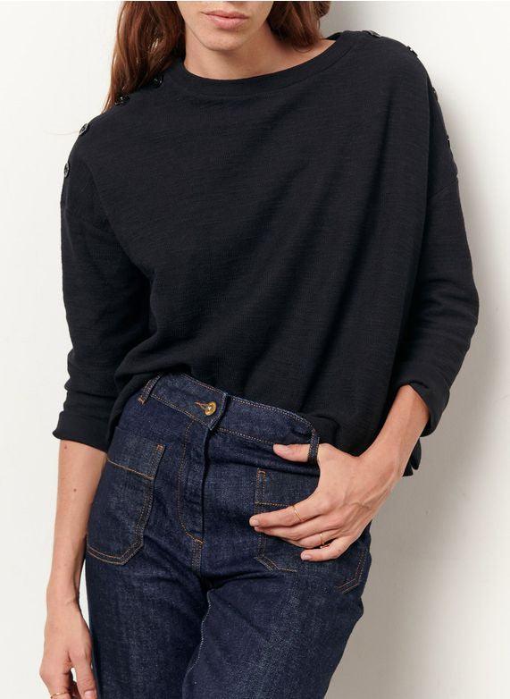 AUSTIN S/S TEE Black - Uptown 42