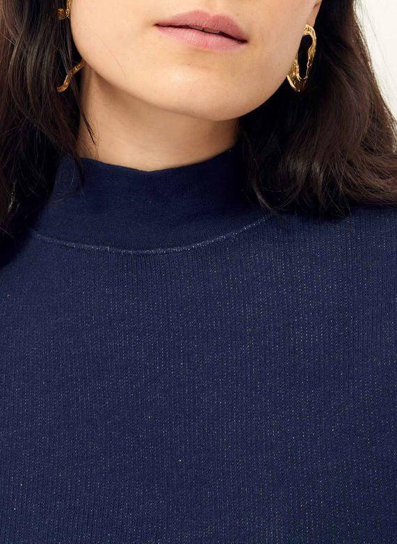 INDILO SWEAT COL CHEMINEE Indigo - Uptown 42