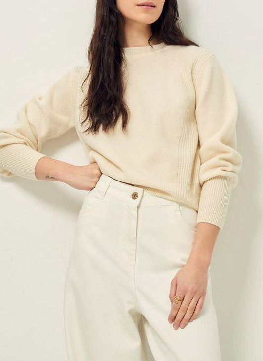 BAYSILTE PULL COL ROND Fleur De Sel - Uptown 42