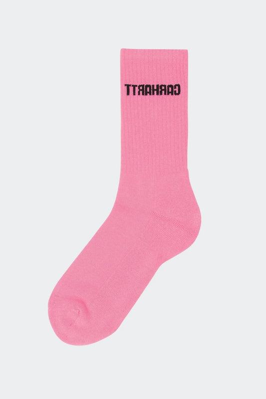 Chausette Carhartt Wip INDUSTRY SOCKS Lumo Pink