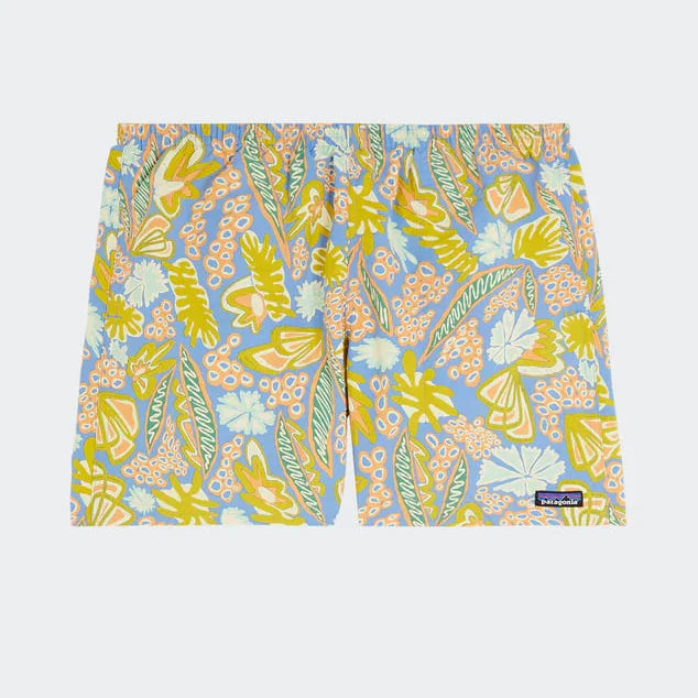 Baggies Short Flourish Abundant Blue