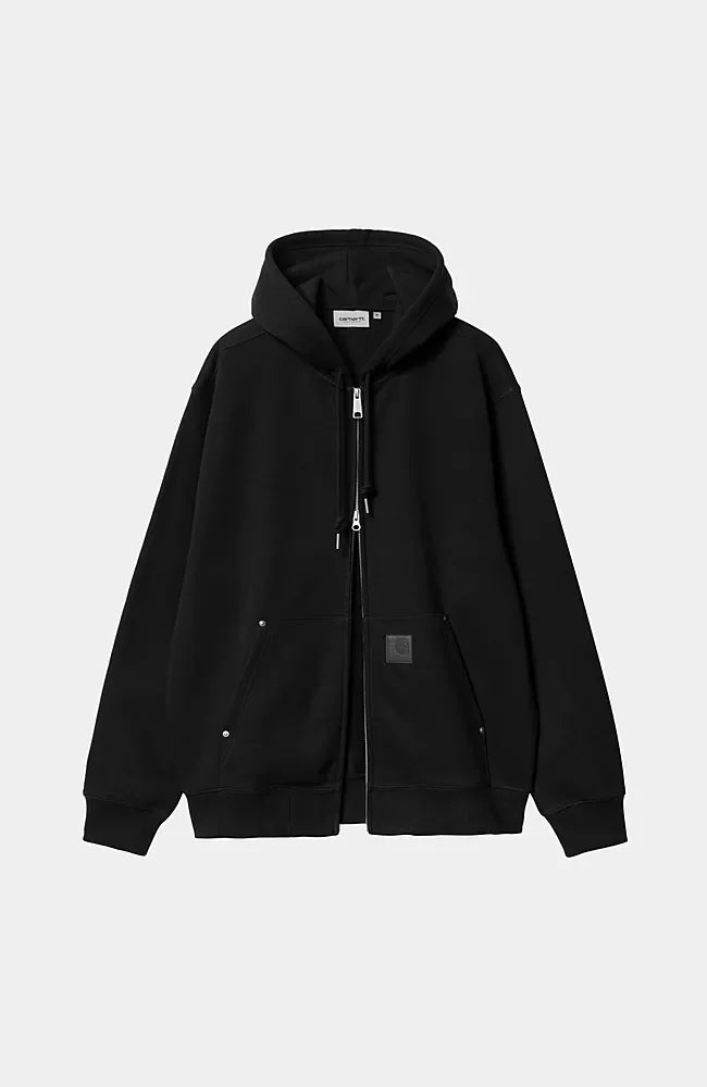 Veste Carhartt Wip HOODED ELDON SWEAT JACKET Black