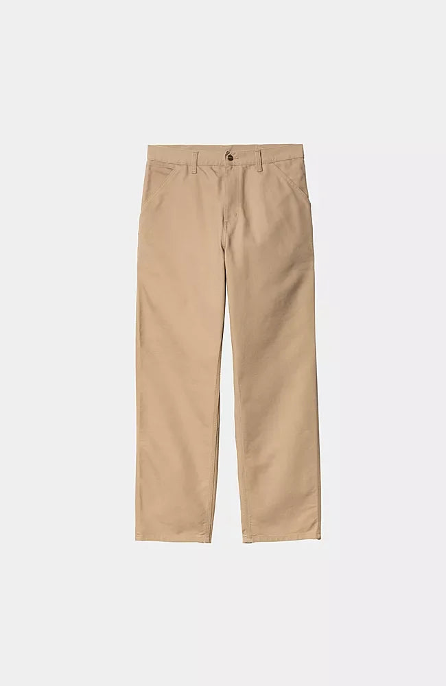 Jean Carhartt Wip SINGLE KNEE PANT Dusty H Brown