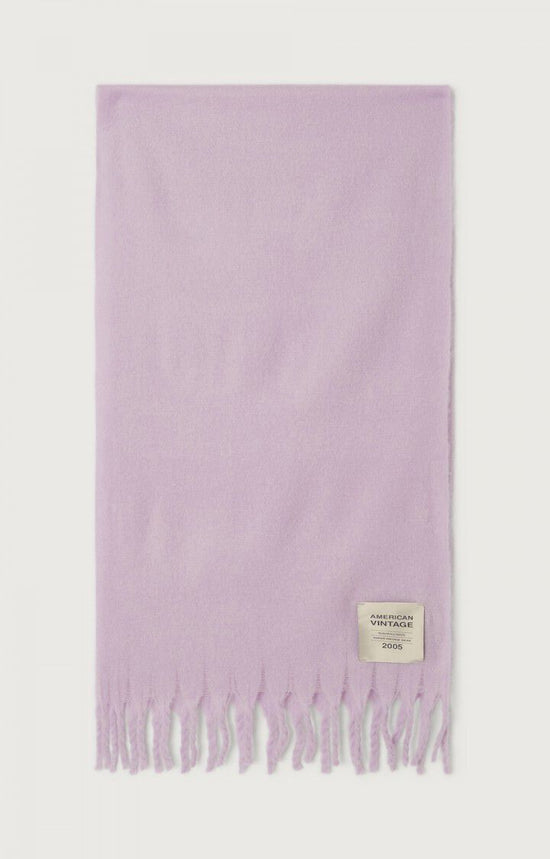 American Vintage ÉCHARPE ZINACO LILAS L — American Vintage