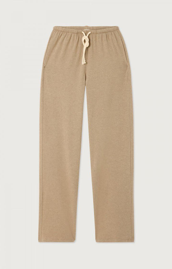 American Vintage JOGGING FEMME YPAWOOD MACCHIATO CHINE — American Vintage