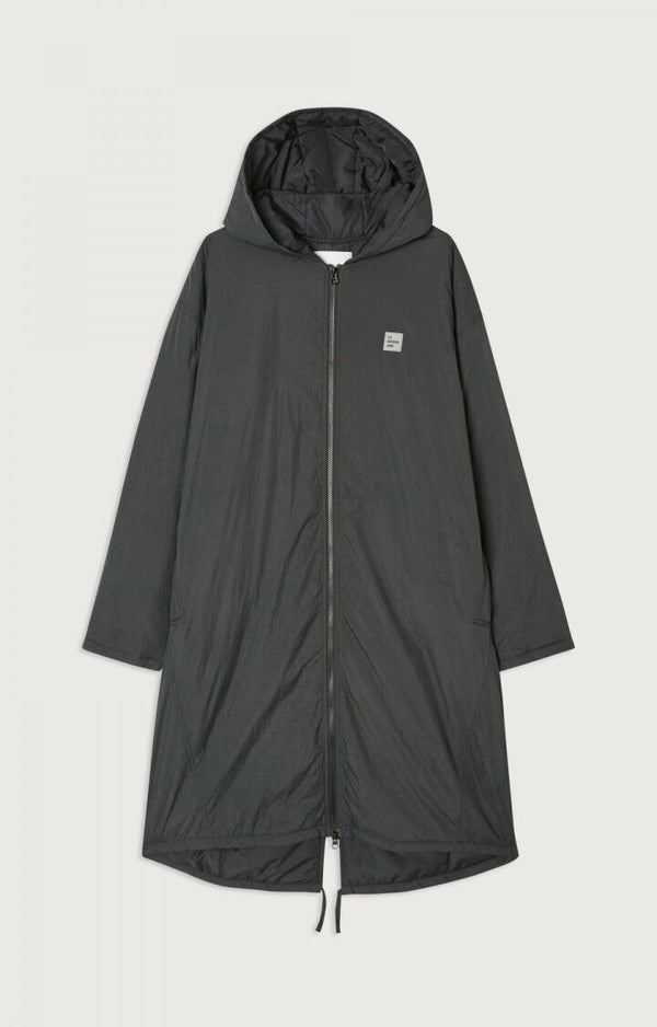 American Vintage PARKA HOMME ZOTCITY CARBONE — American Vintage
