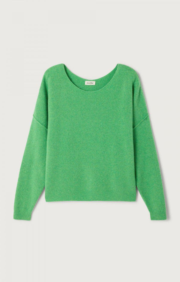 American Vintage PULL FEMME DAMSVILLE PATURAGE CHINE — American Vintage