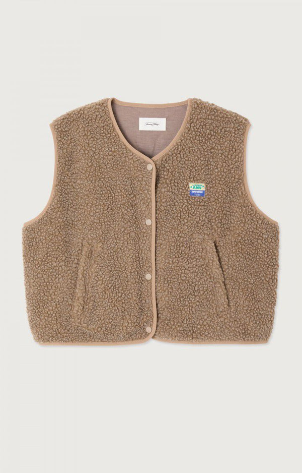 American Vintage VESTE FEMME HOKTOWN MUSCADE CHINE — American Vintage