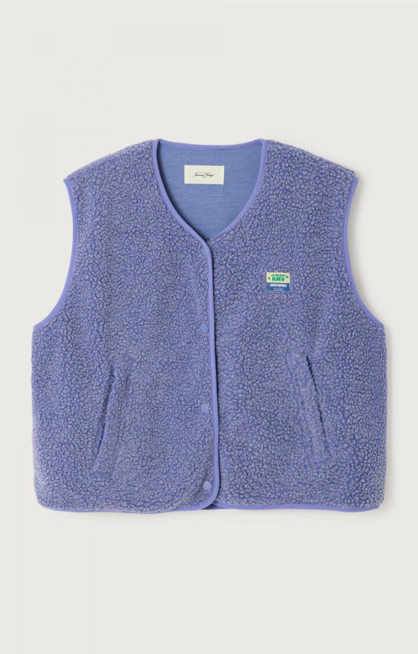 American Vintage VESTE FEMME HOKTOWN PROVENCE CHINE — American Vintage