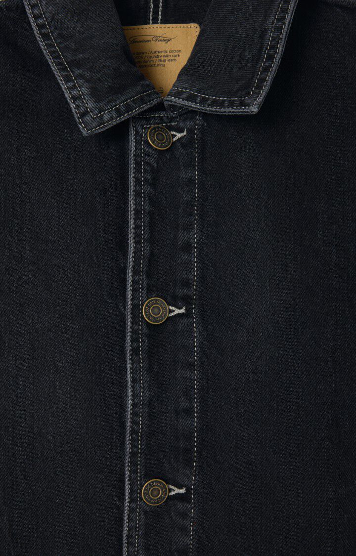 American Vintage VESTE HOMME YOPDAY BLACK VINTAGE