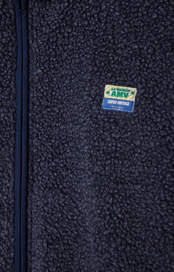 American Vintage VESTE ZIP HOMME HOKTOWN ASTRE CHINE