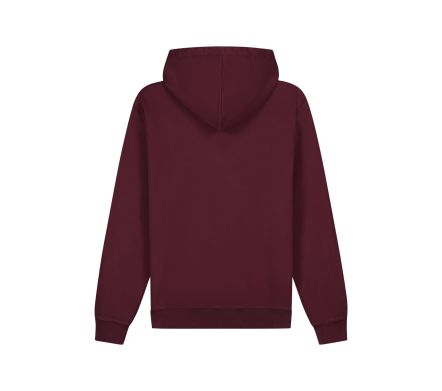 Arte Antwerp Pull EYE FRONT ZIP HOODIE Bordeaux