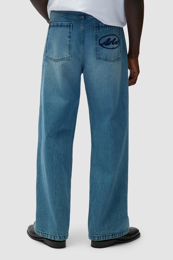 Arte Antwerp CIRCLE LOGO POCKET PANTS Bleach — Arte Antwerp