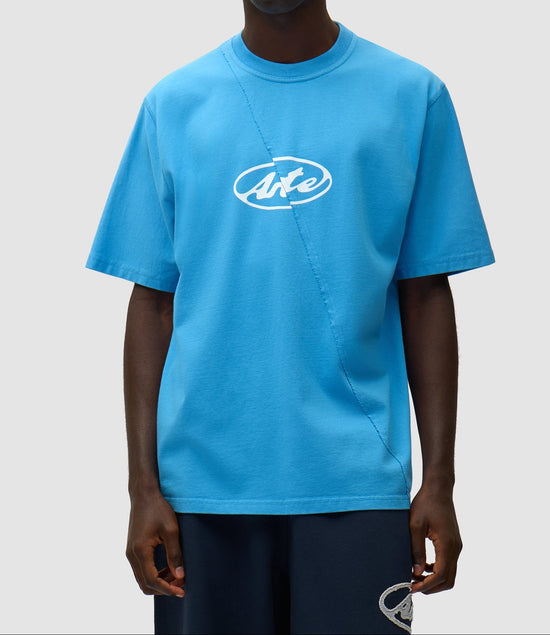 Arte Antwerp CIRCLE LOGO S/S TEE Bleu — Arte Antwerp
