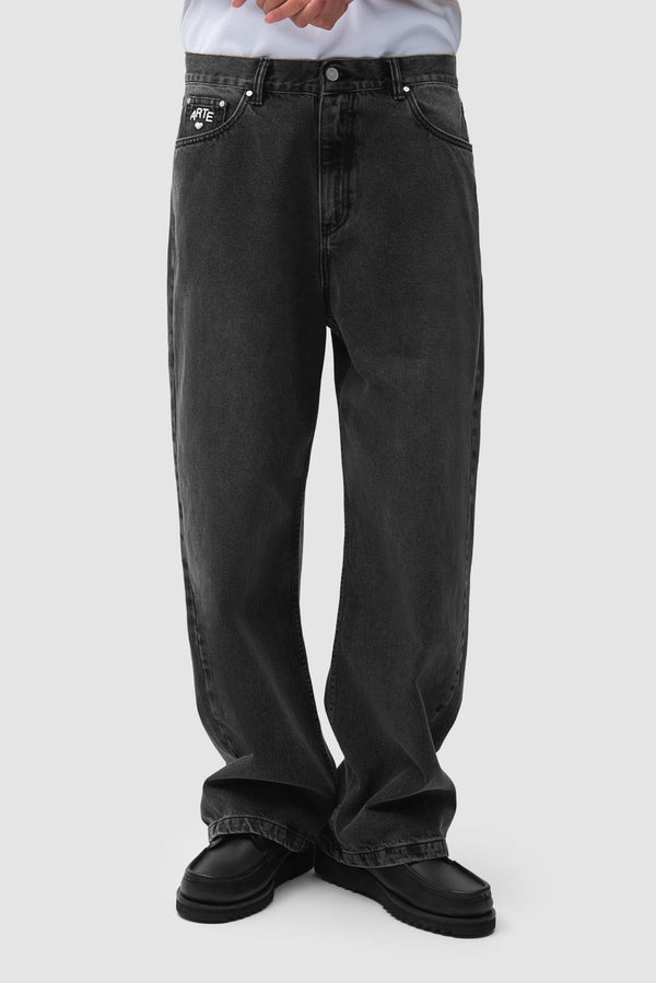 Arte Antwerp COR UNIFORM DENIM PANT Black — Arte Antwerp