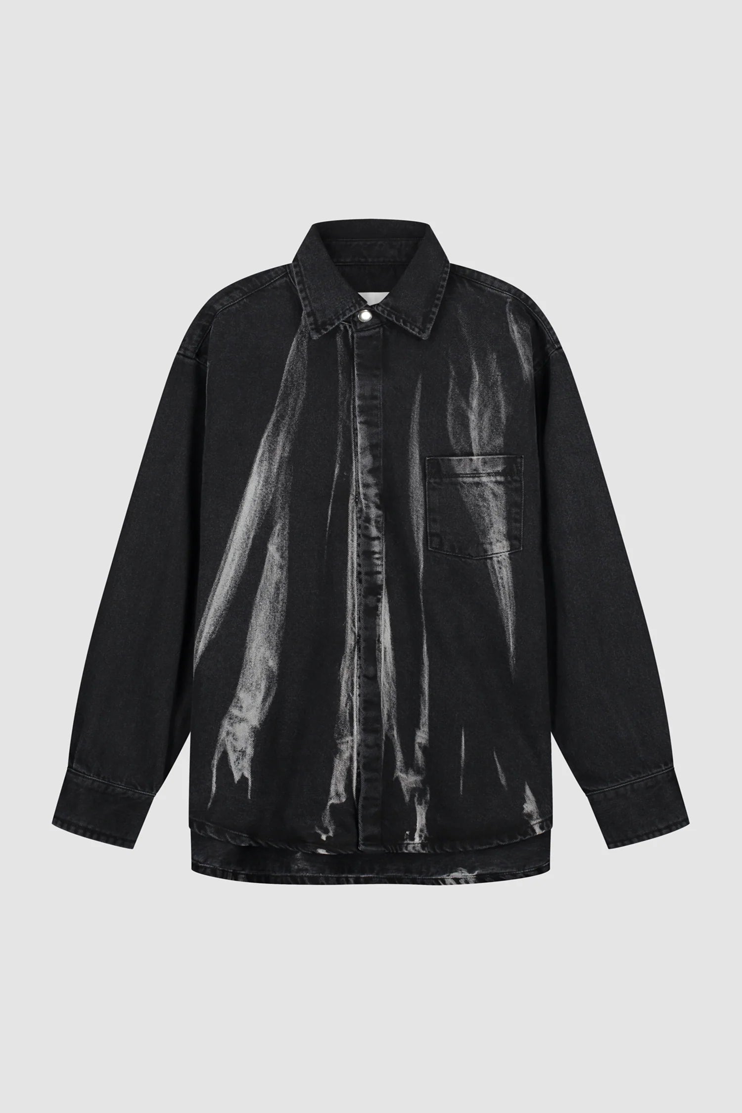 Arte Antwerp Chemise DENIM L/S SHIRT Black