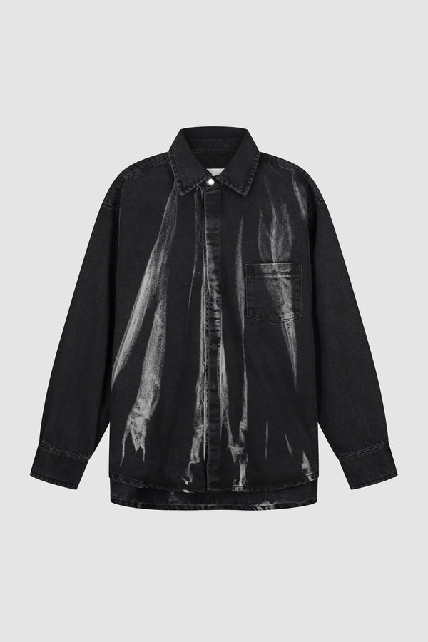 Arte Antwerp Chemise DENIM L/S SHIRT Black — Arte Antwerp