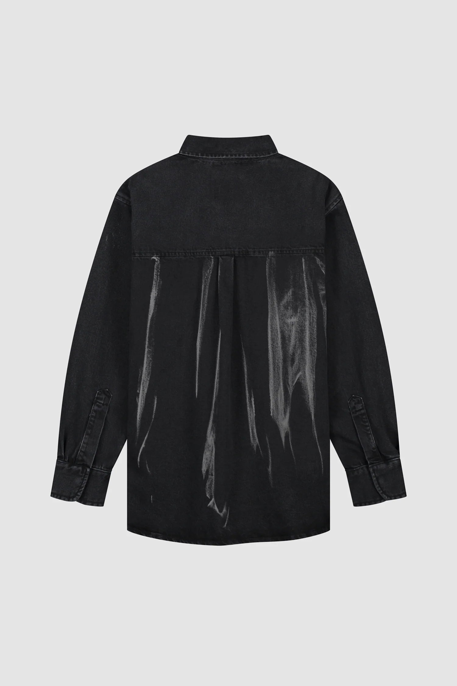 Arte Antwerp Chemise DENIM L/S SHIRT Black Back