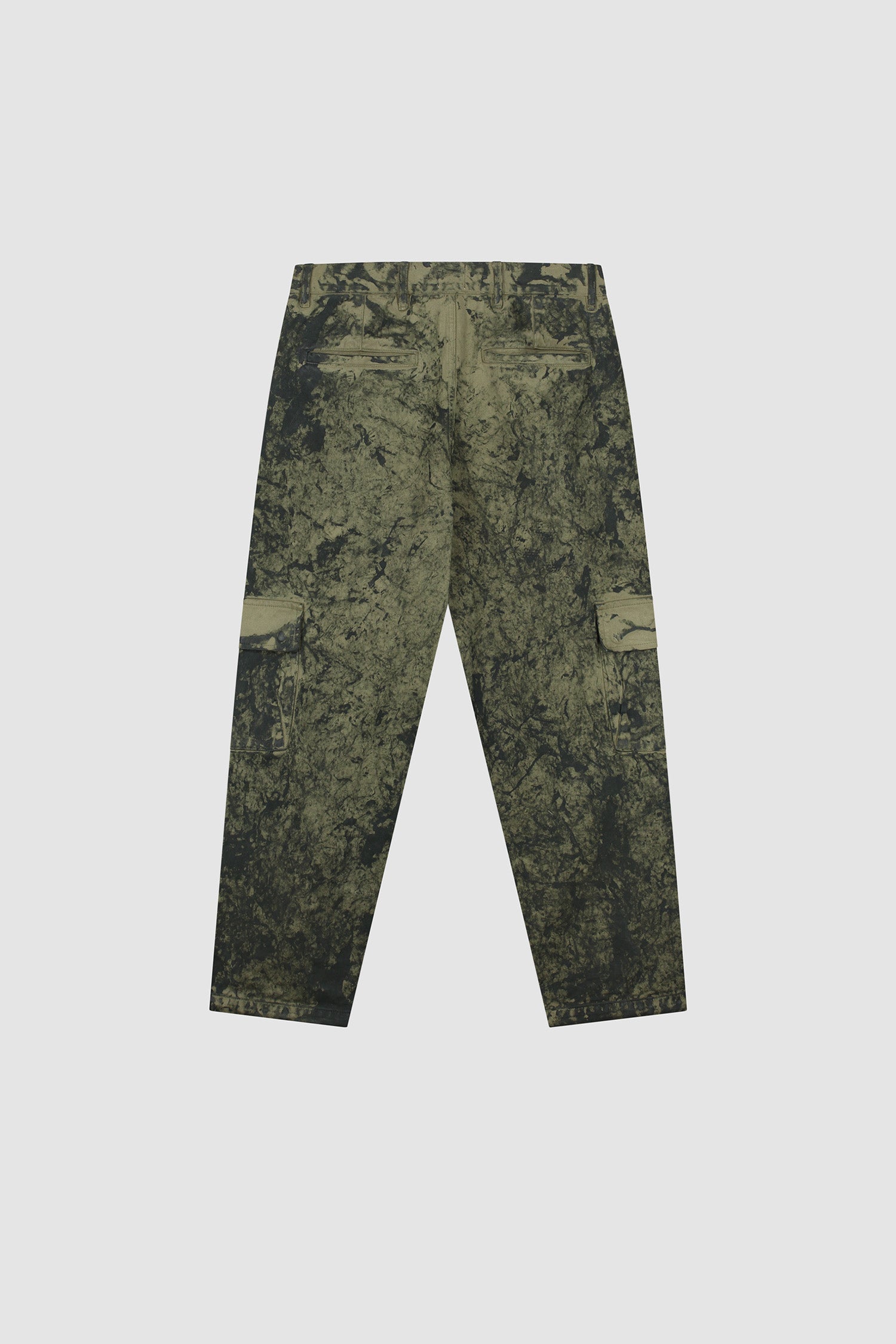 Arte Antwerp Pant ALL OVER PRINT CARGO Green back
