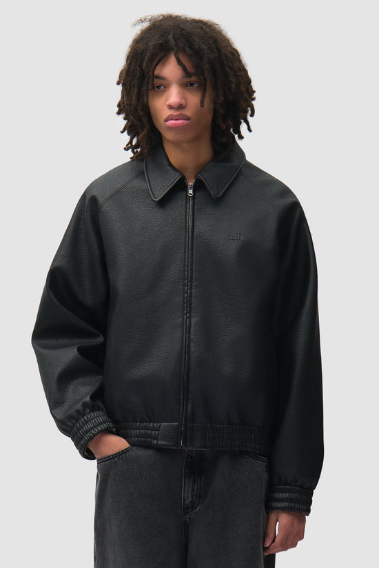 Arte Antwerp REVER LEATHER UNIFORM JACKET Black — Arte Antwerp