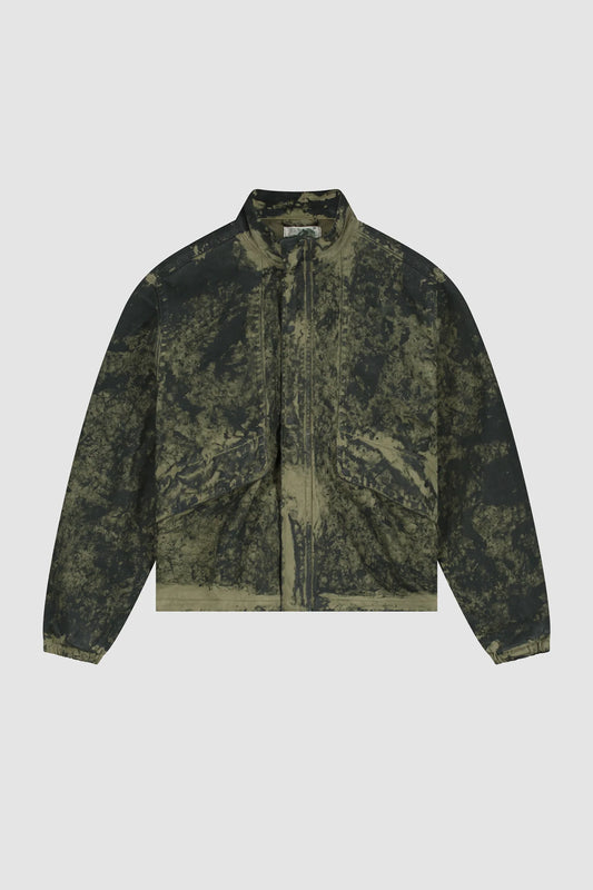 Arte Antwerp Veste ALL OVER PAINT JACKET Green