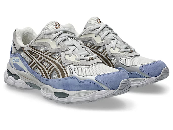 Asics GEL NYC Cream Cloud Grey Blue top