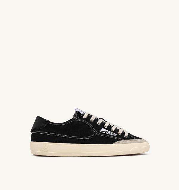 Autry BASKETS WINDSCAPE LOW EN TOILE NOIR — Autry