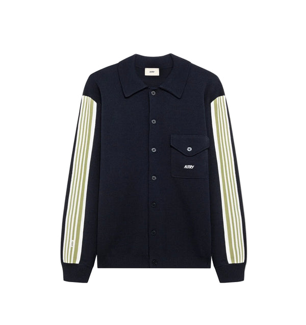 Autry JACKET MAIN MAN Bleu — Autry