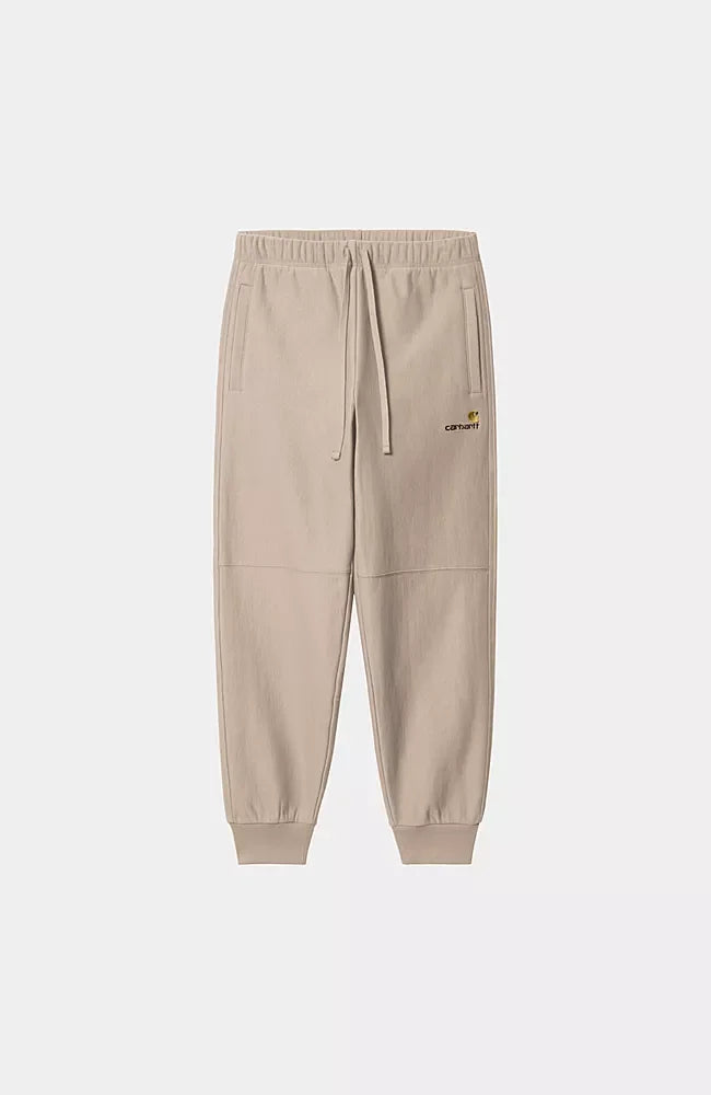 Pantalon Carhartt Wip AMERICAN SCRIPT SWEAT PANT FLEUR DE SEL