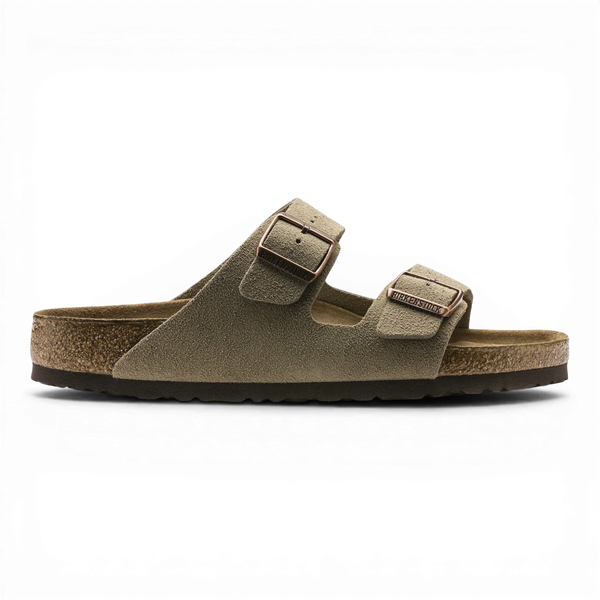BIRKENSTOCK ARIZONA LEVE TAUPE — Birkenstock