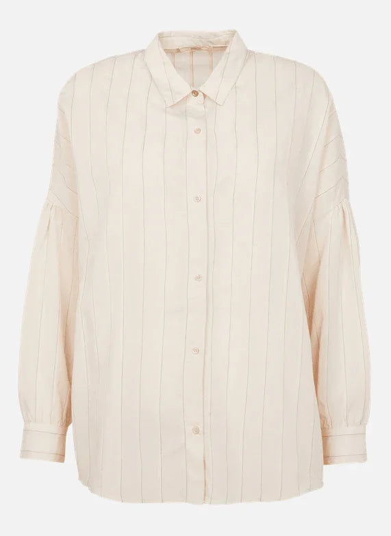 BOTAN WIDE SHIRT Fleur De Sel - Uptown 42