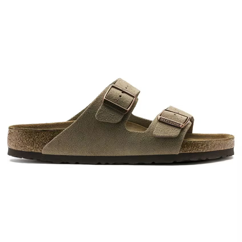 Birkenstock ARIZONA SFB SUEDE TAUPE coté